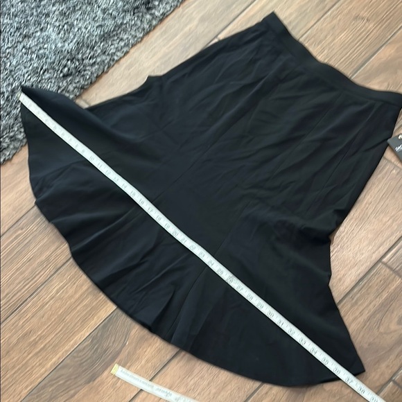 Zac & Rachel Black A-Line flare Skirt size 8 - Picture 4 of 9